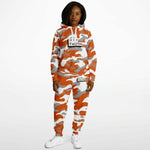 Load image into Gallery viewer, Orange Camo Jogger Set
