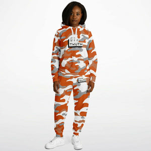 Orange Camo Jogger Set