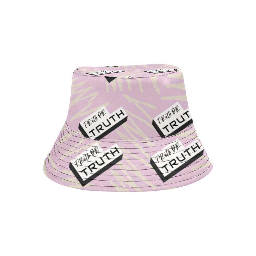 Pink TruthorTruth Zigzag Bucket Hat