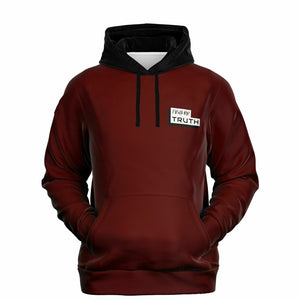 Maroon and Black Hoodie