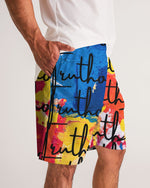 Load image into Gallery viewer, Abstract Art X TruthorTruth Men&#39;s Jogger Shorts
