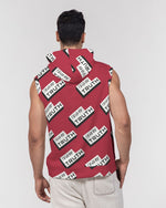 Load image into Gallery viewer, TruthorTruth  Men&#39;s Red Premium Heavyweight Sleeveless Hoodie
