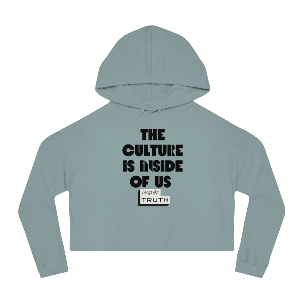 The Culture Women’s Cropped Hooded Sweatshirt