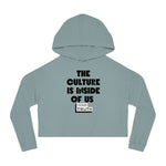 Load image into Gallery viewer, The Culture Women’s Cropped Hooded Sweatshirt
