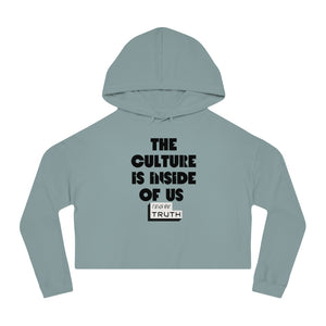 The Culture Women’s Cropped Hooded Sweatshirt