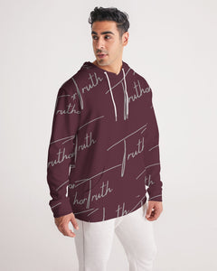 TruthorTruth Red Wine Signature  Men's Hoodie