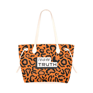 Orange Cheetah Tote Bag