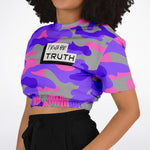 Load image into Gallery viewer, Pink Camo Crop Top
