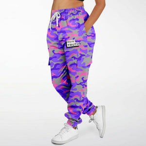 Pink Camo Cargo Sweatpants