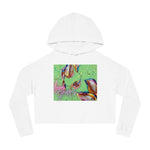 Load image into Gallery viewer, Love Yours by Nikkishah Suarez Cropped Hooded Sweatshirt
