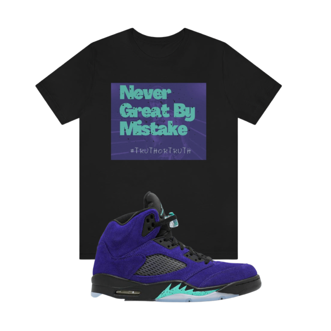 Never Great By Mistake Unisex Jersey Short Sleeve Tee