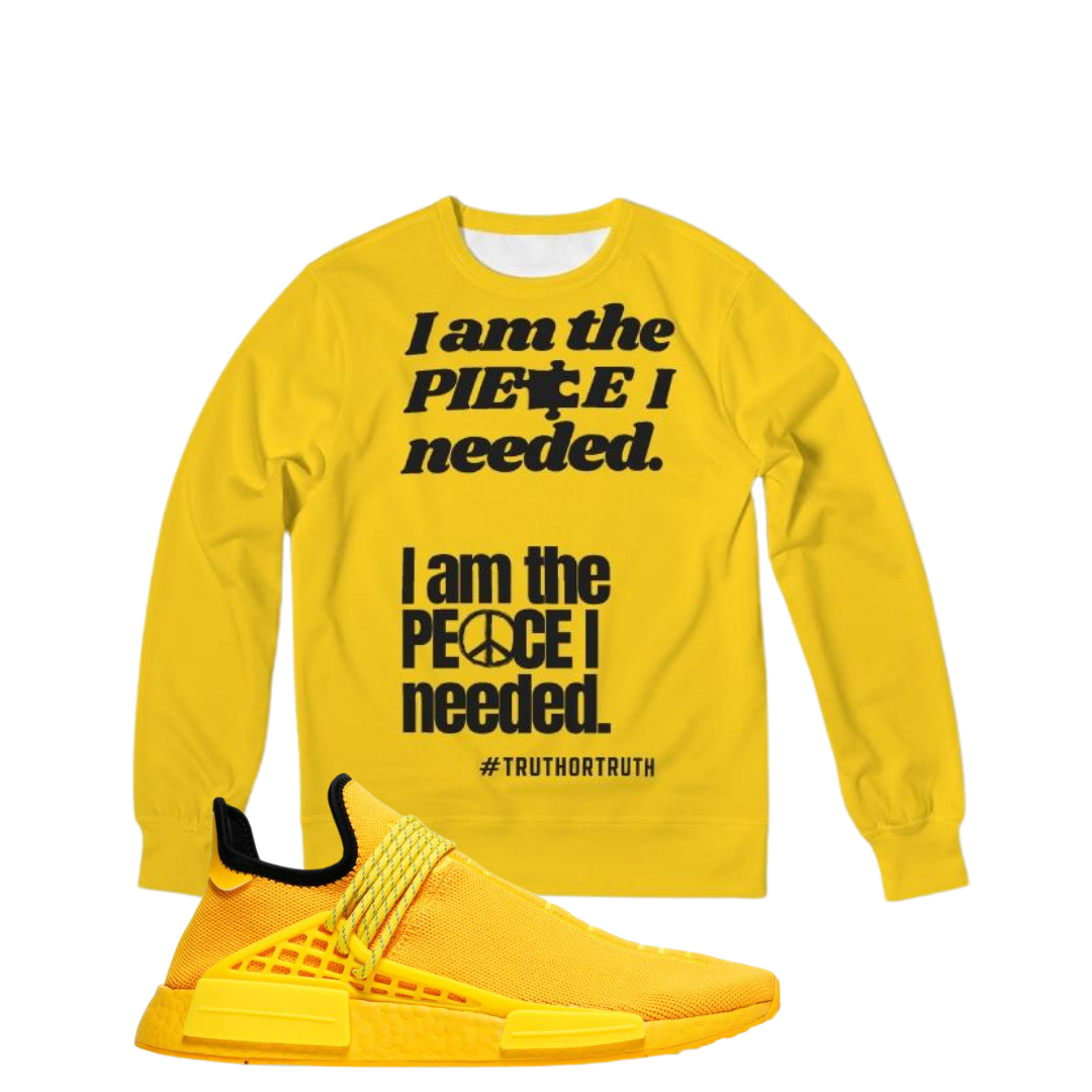 I am... Men's Classic French Terry Crewneck Pullover