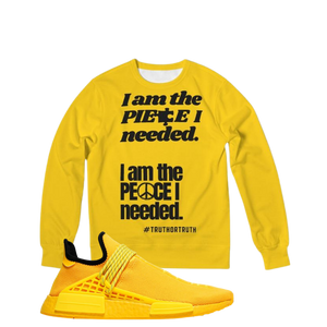 I am... Men's Classic French Terry Crewneck Pullover