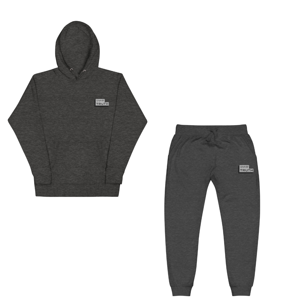 Premium Embroidered Jogger Set