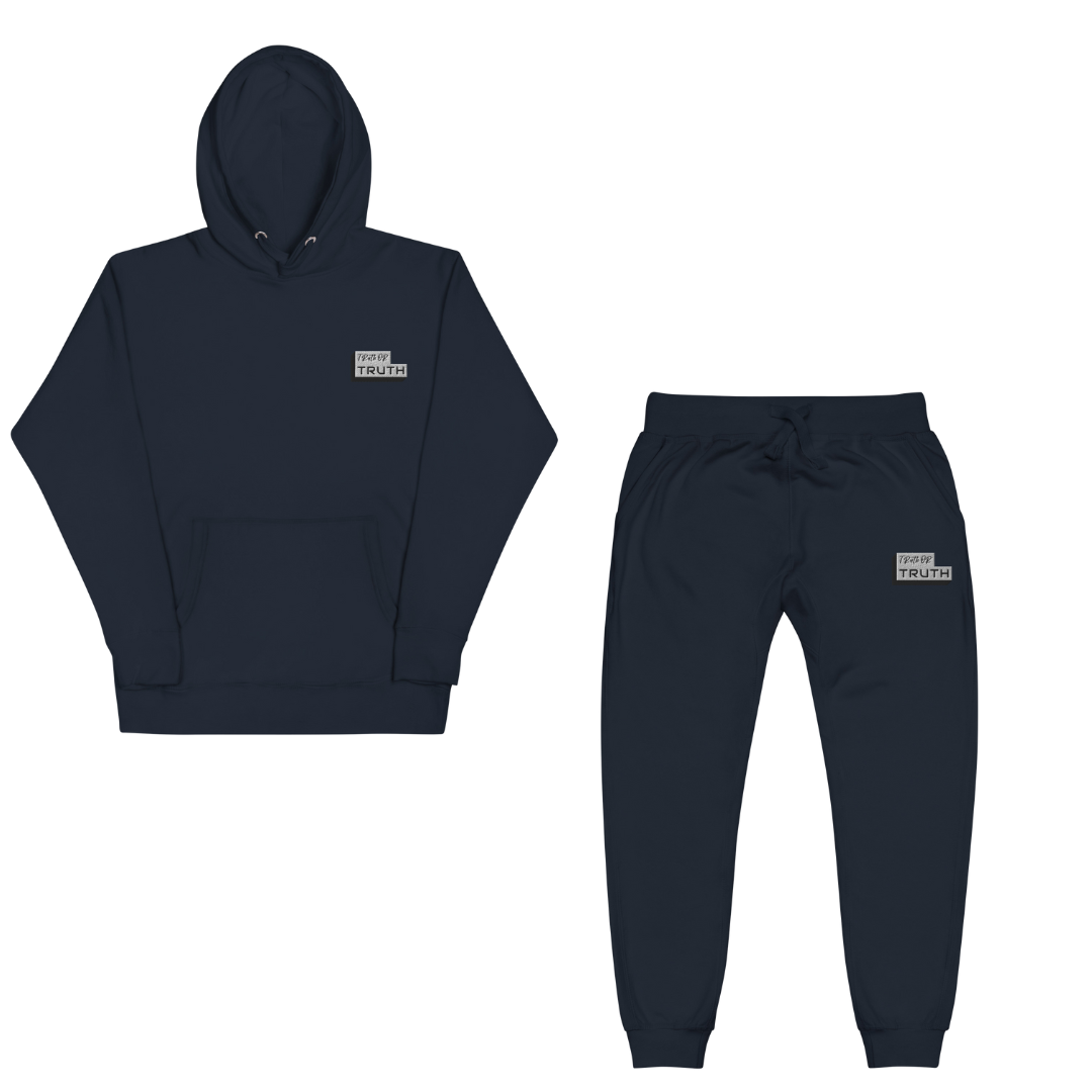 Premium Embroidered Jogger Set