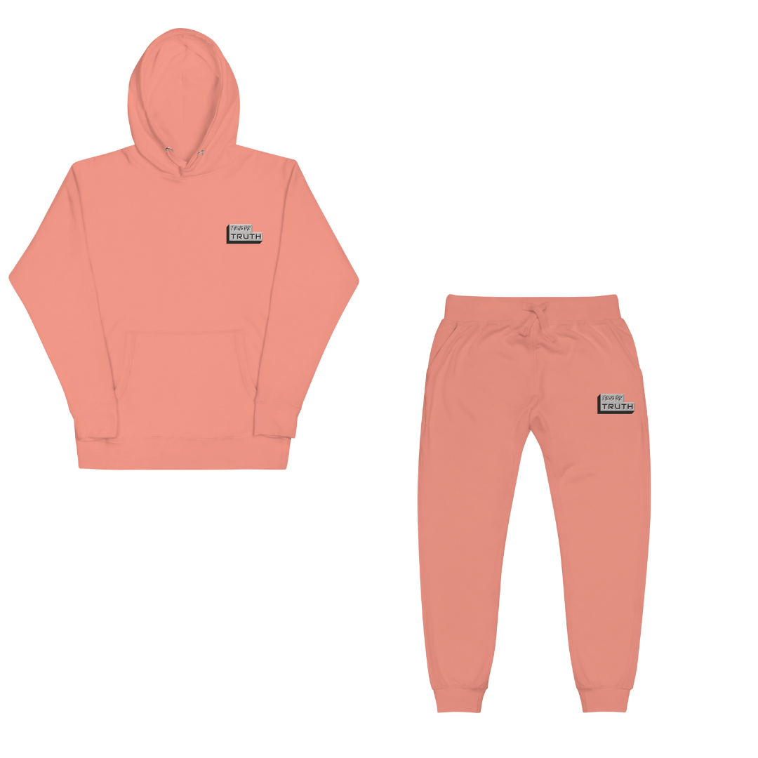 Premium Embroidered Jogger Set