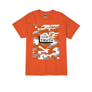 Orange Camo Unisex Ultra Cotton T-Shirt | Gildan