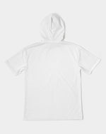 Load image into Gallery viewer, White on White Men&#39;s Premium Heavyweight Short Sleeve Hoodie
