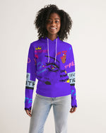 Load image into Gallery viewer, Positive Vibes Purple Women&#39;s Hoodie
