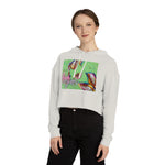 Load image into Gallery viewer, Love Yours by Nikkishah Suarez Cropped Hooded Sweatshirt
