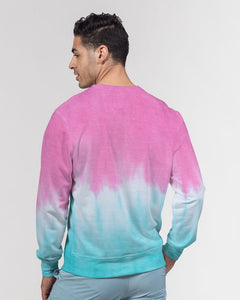 Circle United Tie Dye Men's Classic French Terry Crewneck Pullover