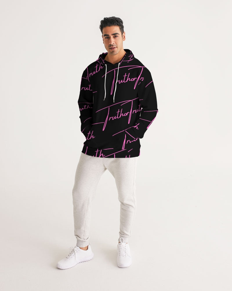 TruthorTruth Signature Black & Fuchsia  Men's Hoodie