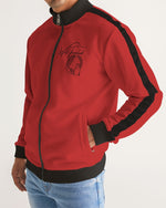 Load image into Gallery viewer, Well Traveled  Men&#39;s Stripe-Sleeve Track Jacket
