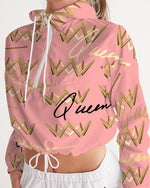 Load image into Gallery viewer, Queens X TruthorTruth Women&#39;s Cropped Windbreaker
