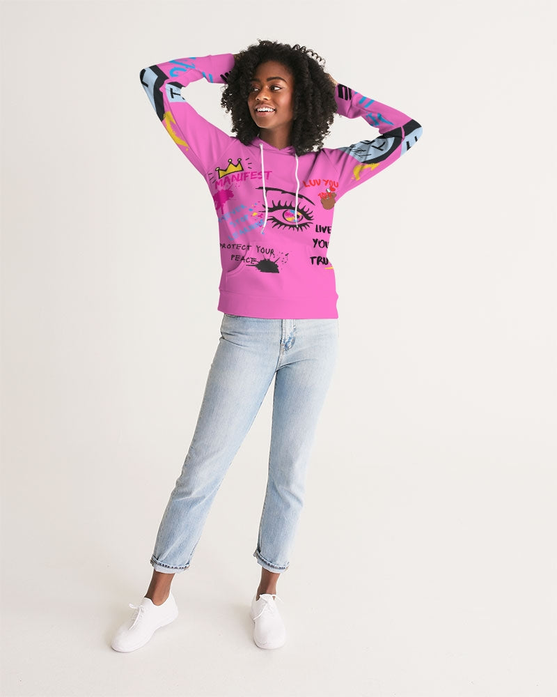 Good Vibes Pink Women's Hoodie