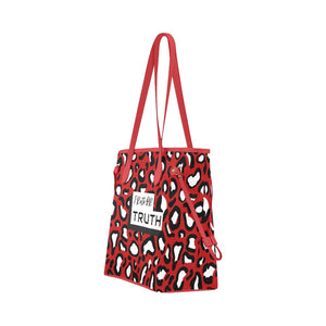 Red Cheetah Tote Bag