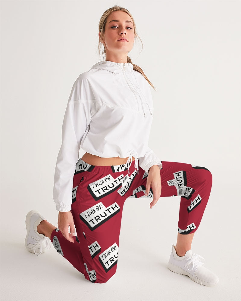 TruthorTruth Women's Red Track Pants