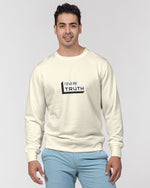 Load image into Gallery viewer, TruthorTruth Cream Men&#39;s Classic French Terry Crewneck Pullover
