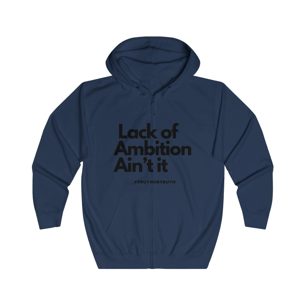 Ambition Unisex Full Zip Hoodie