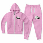 Load image into Gallery viewer, Pink Ziphoodie Jogger Set
