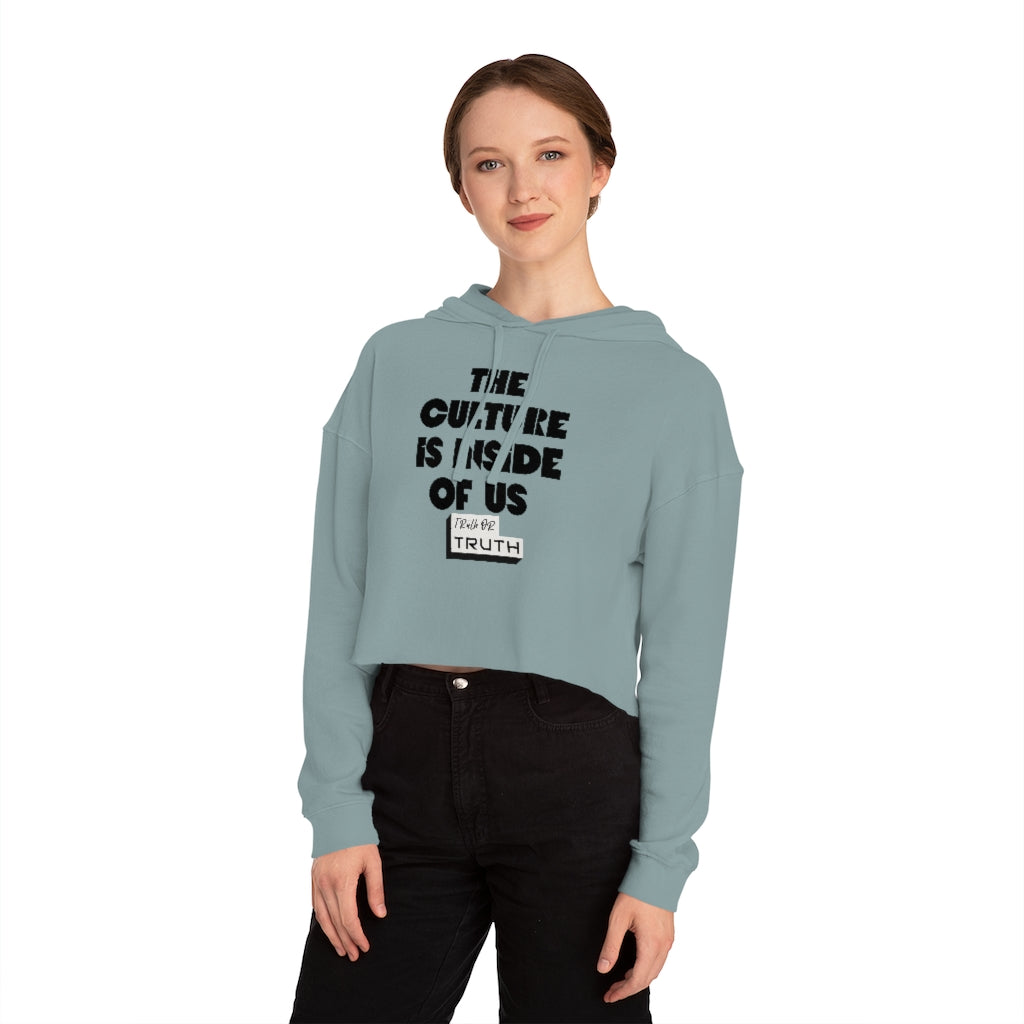 The Culture Women’s Cropped Hooded Sweatshirt