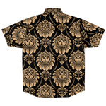 Load image into Gallery viewer, Black &amp; Gold Button Down
