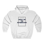 Load image into Gallery viewer, Heavy On The Affirmations Unisex Heavy Blend™ Hooded Sweatshirt
