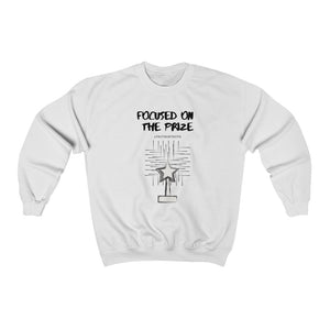 Focused On The Prize Unisex Heavy Blend™ Crewneck Sweatshirt