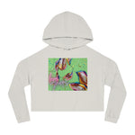 Load image into Gallery viewer, Love Yours by Nikkishah Suarez Cropped Hooded Sweatshirt
