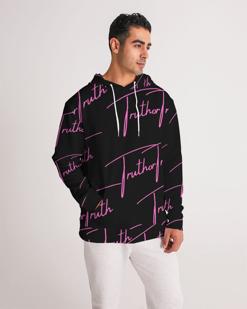 TruthorTruth Signature Black & Fuchsia  Men's Hoodie