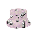 Load image into Gallery viewer, Pink TruthorTruth Zigzag Bucket Hat
