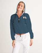 Load image into Gallery viewer, TruthorTruth Logo Women&#39;s Cropped Windbreaker
