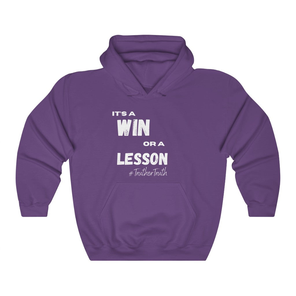 Win or A Lesson Unisex Heavy Blend™ Hooded Sweatshirt