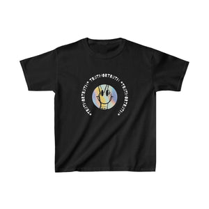 Peace and Smile Kids Heavy Cotton Tee