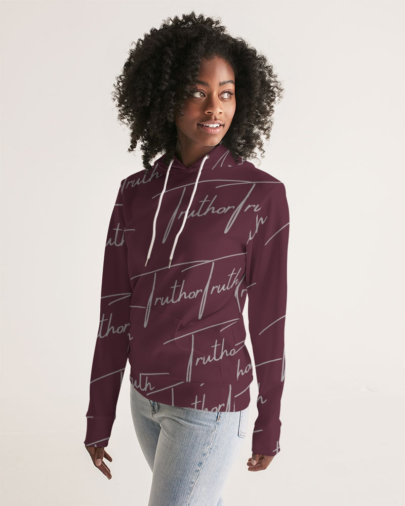 TruthorTruth Red Wine Signature  Women's Hoodie