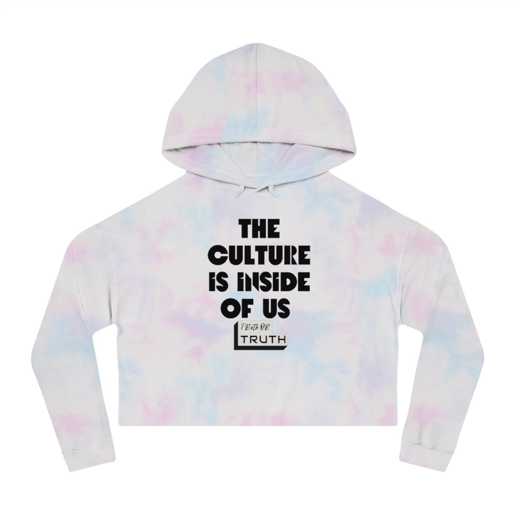 The Culture Women’s Cropped Hooded Sweatshirt