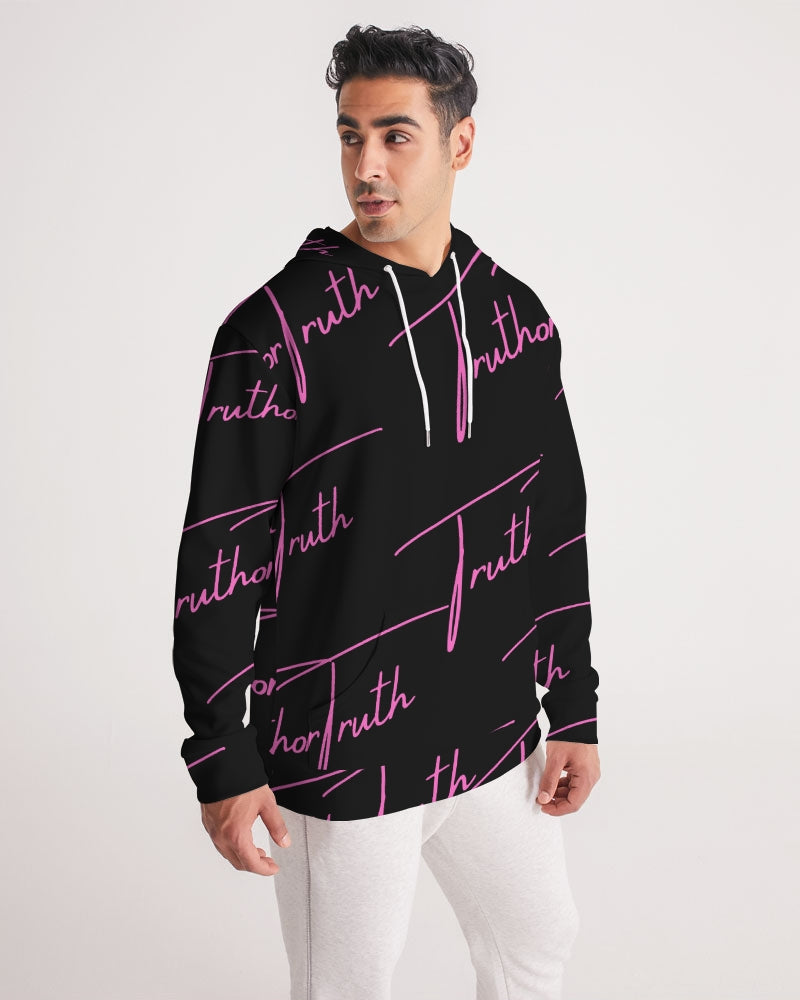 TruthorTruth Signature Black & Fuchsia  Men's Hoodie