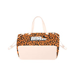 Load image into Gallery viewer, Orange Cheetah Tote Bag
