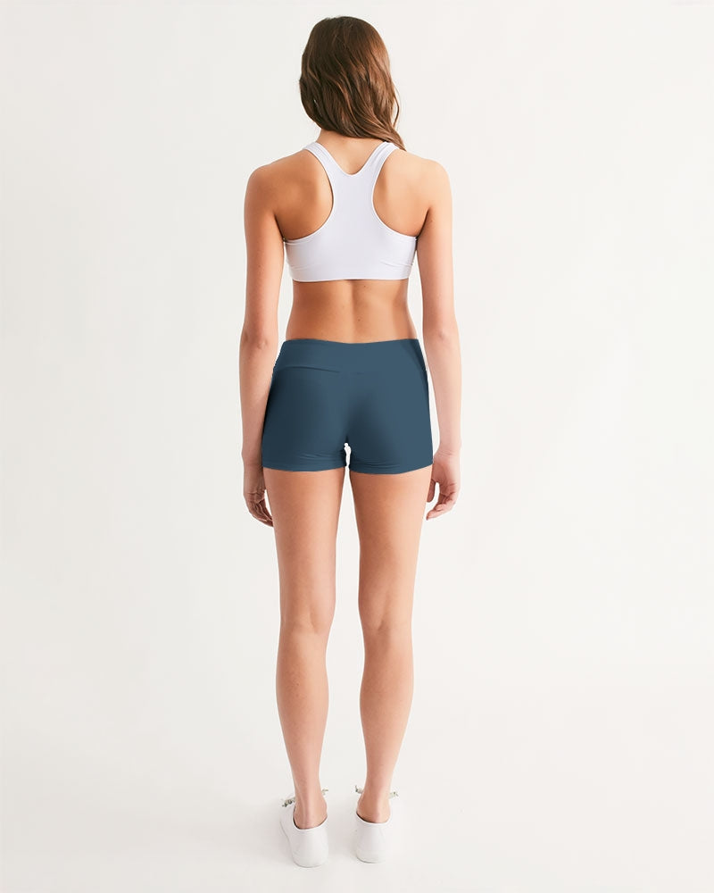 Logo Women's Mid-Rise Yoga Shorts