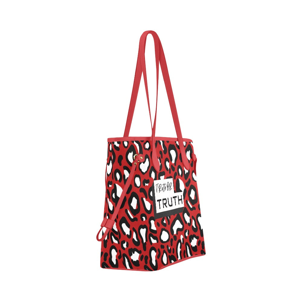 Red Cheetah Tote Bag